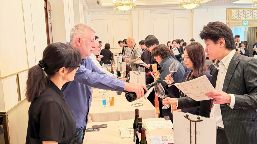 Georgian wine presented in Japan