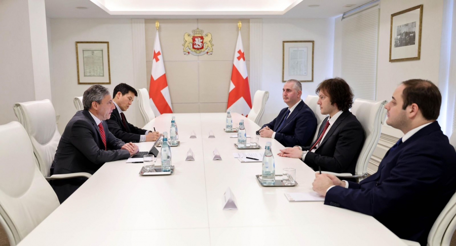 Georgian Prime Minister meets IMF Mission Chief