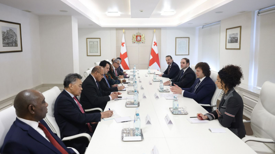 PM meets Permanent Representatives of various countries accredited to UN