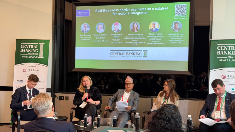 NBG Vice-President takes part in Central Banking's international conference in Kuala Lumpur