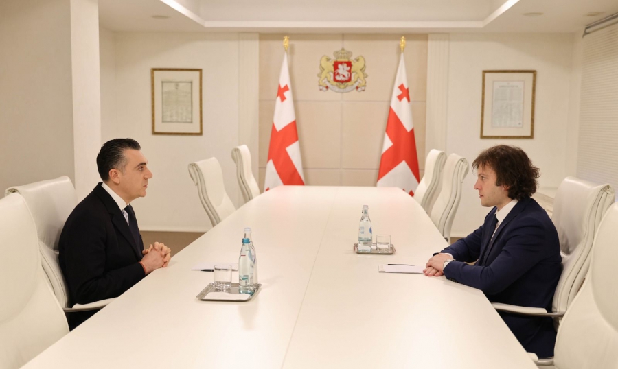 პრემიერ-მინისტრი დიდ ბრიტანეთში ახლად დანიშნულ ელჩს, ილია დარჩიაშვილს შეხვდა