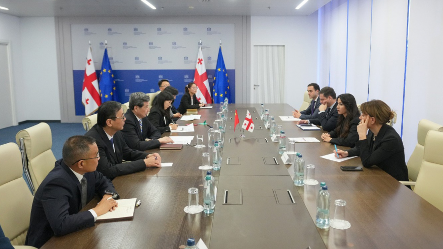 მარიამ ქვრივიშვილი ჩინეთის სახალხო რესპუბლიკის კიბერსივრცის ადმინისტრაციის დირექტორს შეხვდა