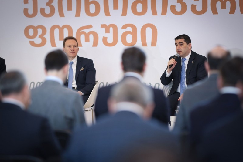 საქართველოს ხელისუფლებისთვის ეკონომიკური განვითარება არის ეროვნული ინტერესის საკითხი - შალვა პაპუაშვილი