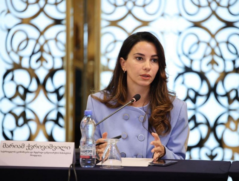 ამოცანაა, რომ 2024 წლის მაისში ჩვენ შევძლოთ და მივიღოთ პირველი ფრენა თელავის აეროპორტში - მარიამ ქვრივიშვილი