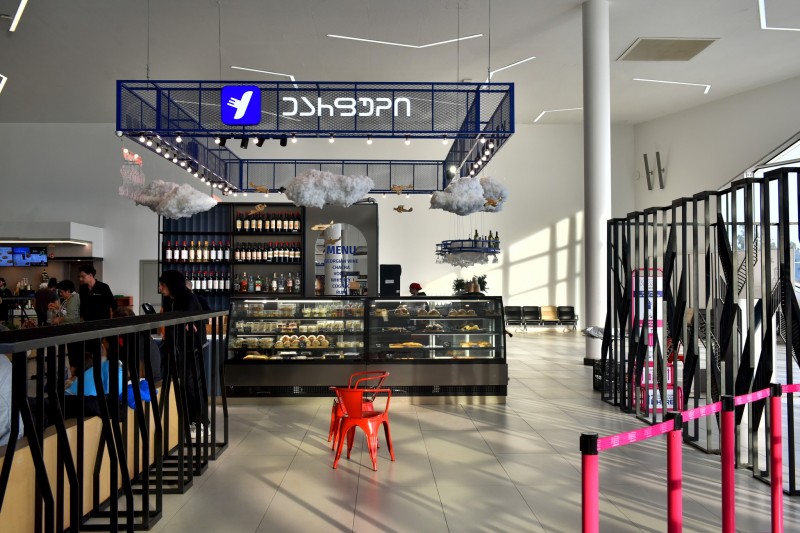 ქუთაისის საერთაშორისო აეროპორტში კვების ახალი კონცეპტუალური სივრცე - AIR FOOD გაიხსნა