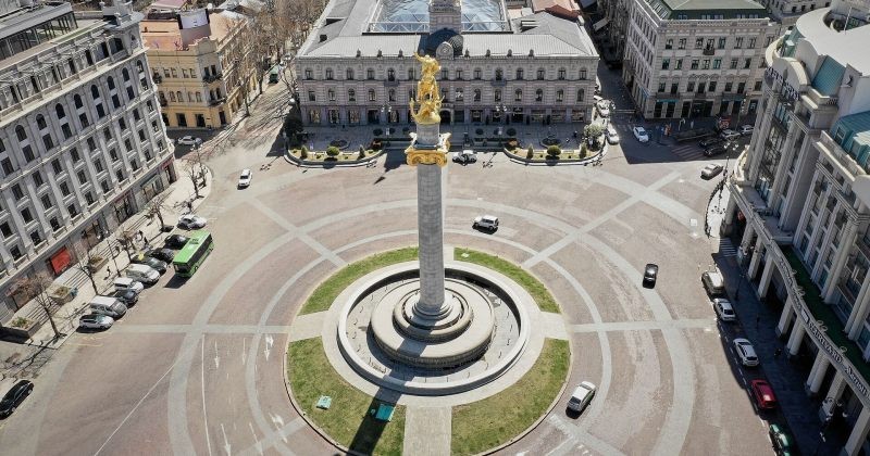 თავისუფლების მოედანზე არსებული წრიული მოძრაობის სქემა შეიცვლება - Ramboll-ის რეკომენდაცია