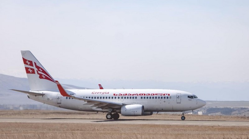 Georgian Airways-ი 2024 წლის იანვარ-აპრილში 221 %-ით მეტ მგზავრს მოემსახურა - სტატისტიკა