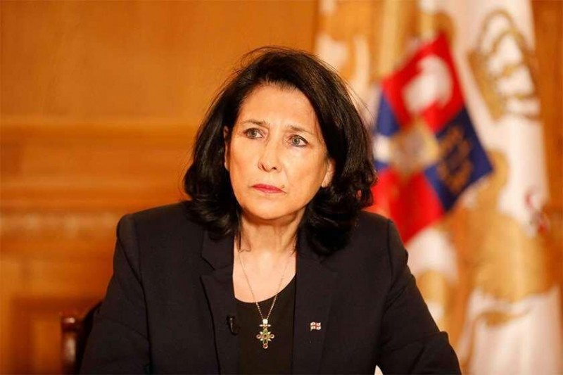 ოჩამჩირეში რუსული სამხედრო საზღვაო ბაზის გახსნა დიდი ნაღმია შავი ზღვის უსაფრთხოებისთვის - სალომე ზურაბიშვილი