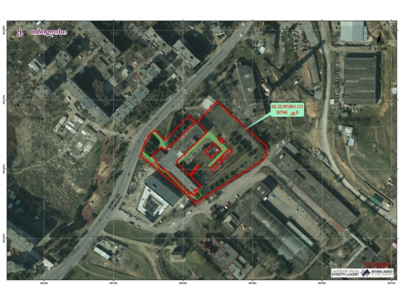 ქონების სააგენტო თემქაზე მიწის ნაკვეთსა და მასზე განთავსებული შენობა-ნაგებობებს ₾1,9 მილიონად ყიდის