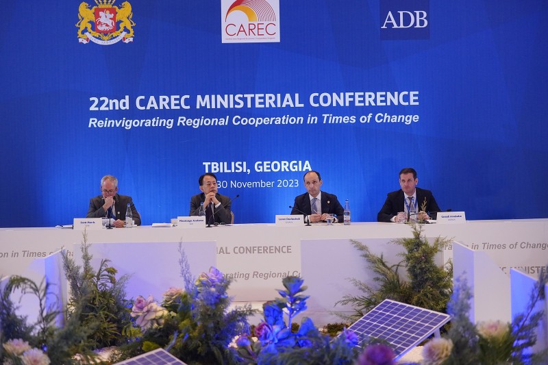 CAREC-ის წევრი ქვეყნები საქართველოსთვის ძალიან აქტიური ეკონომიკური პარტნიორები არიან, კავშირების აღდგენა და გამყარება კი მეტად მნიშვნელოვანია ეკონომიკური განვითარების კუთხით - ლევან დავითაშვილი