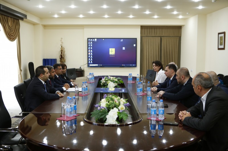 გიორგი ტყემალაძის ხელმძღვანელობით თბილისის საკრებულოს დელეგაცია  ერევანში იმყოფება