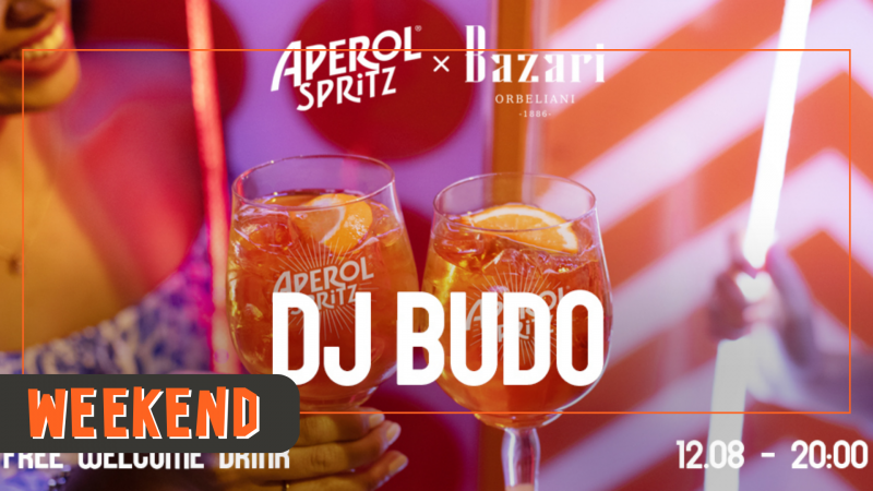 12 აგვისტოს ბაზარი ორბელიანის ტერასაზე - Bazari Orbeliani x Aperol Spritz